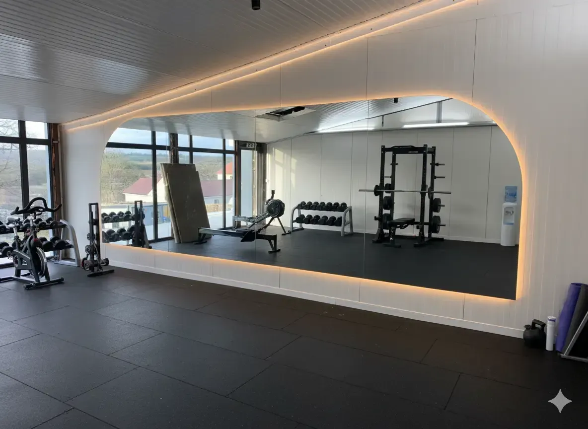 Standard wall mounted mirrors