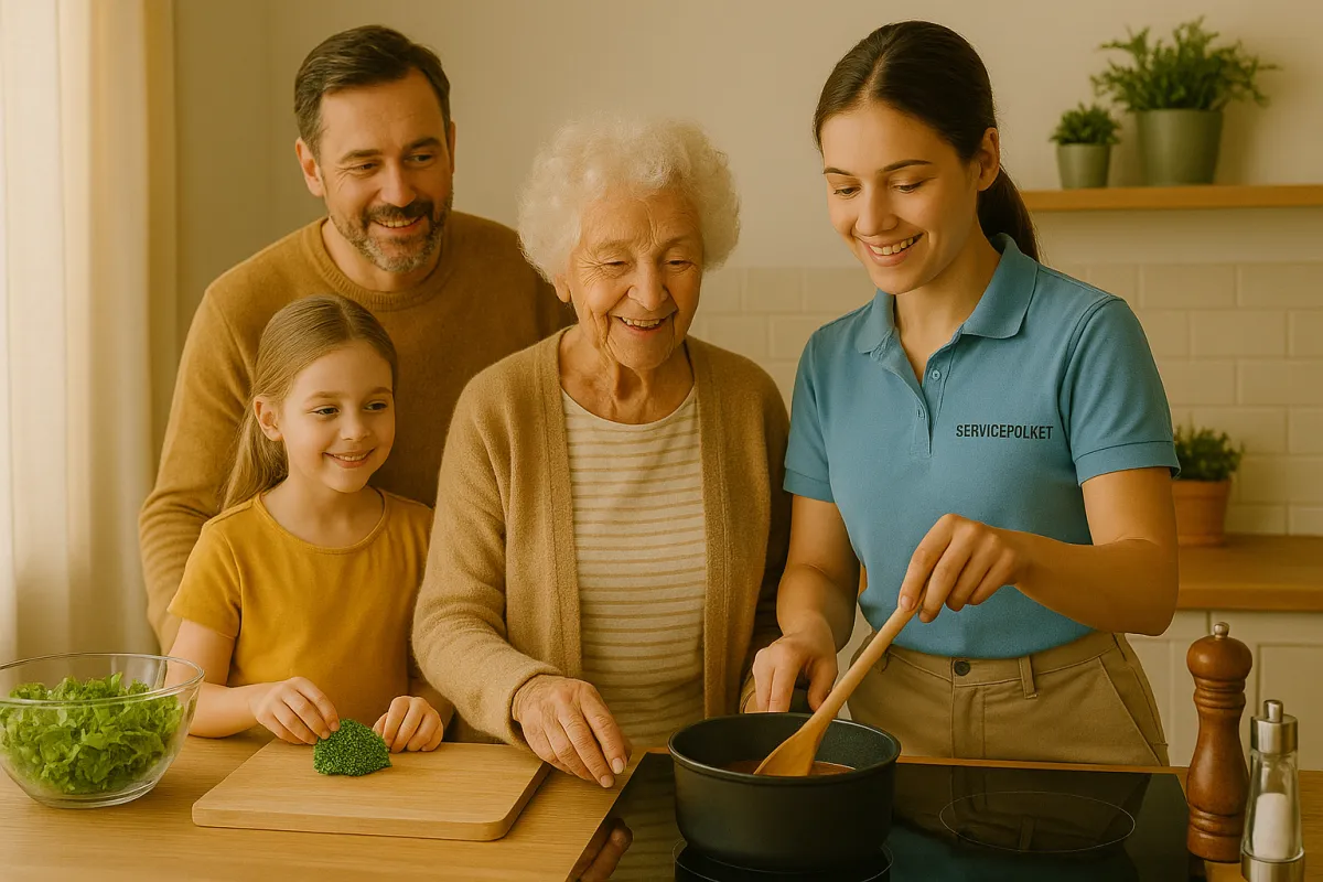 Teknikhjälp i hemmet för äldre