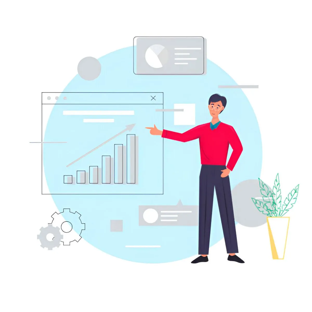 CRM workflow cycle showing Google reviews, website lead capture, online booking, service delivery, and invoicing for home service businesses.