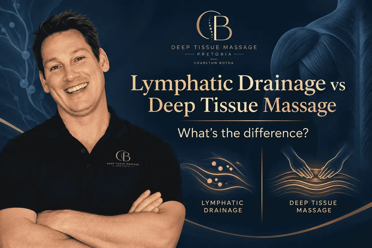Lymphatic Drainage vs Deep Tissue Massage | Pretoria