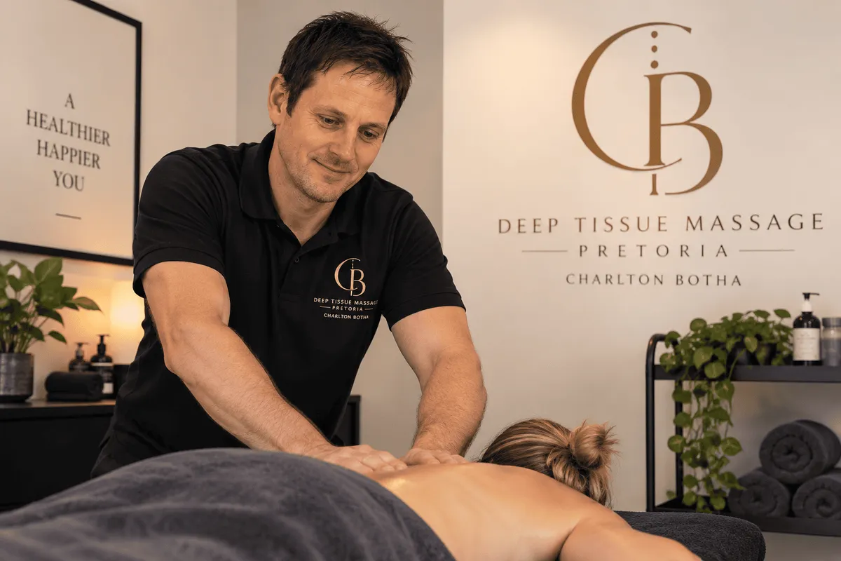 Charlton Botha male massage therapist in Pretoria East