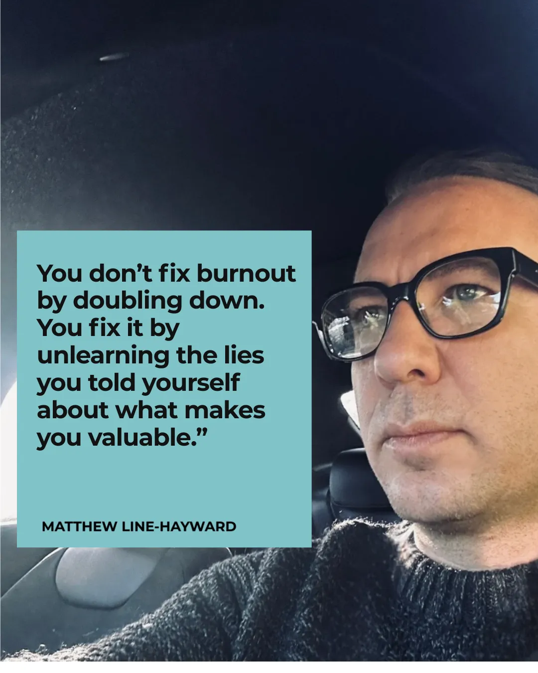 Matthew Line-Hayward Hemel Hempstead burnout recovery coach for professional men