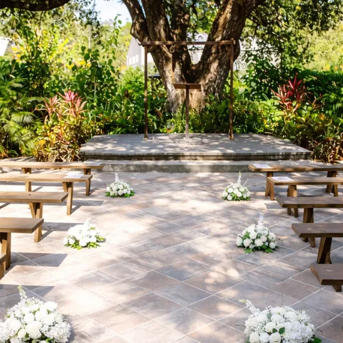 tree of life ceremony area