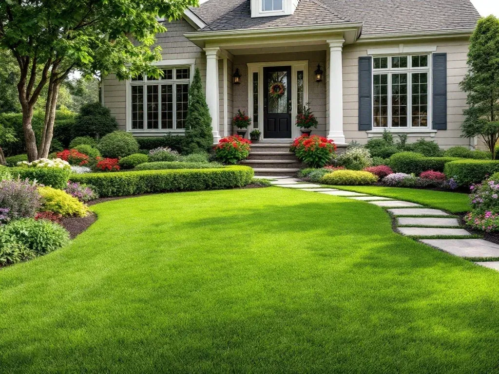Spring property revival service by PWW Services Inc. performing comprehensive yard cleanup and lawn assessment in Grande Prairie