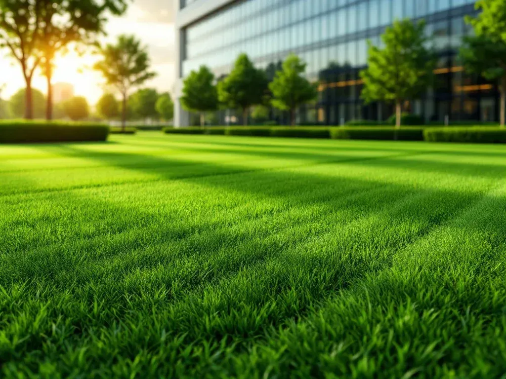 Overseeding lawn transformation services Grande Prairie Alberta PWW Services grass restoration