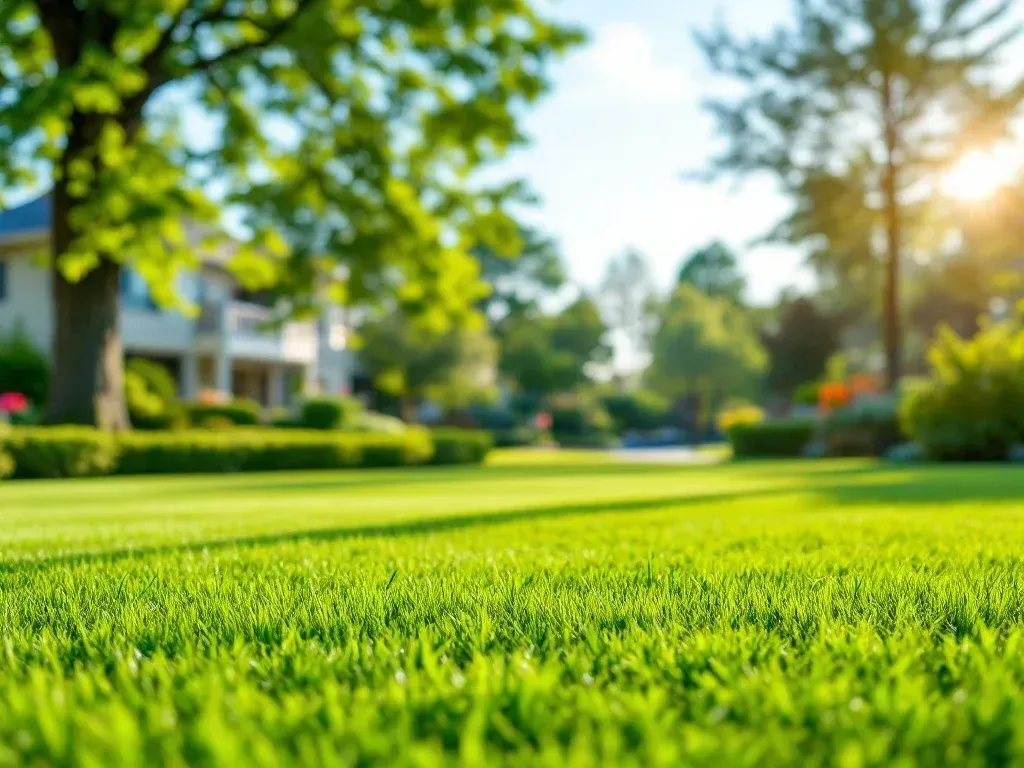 :pristine-green-lawn-grande-prairie-alberta-residential-property-maintenance-results-lush-grass-professional-lawn-care-pww-services