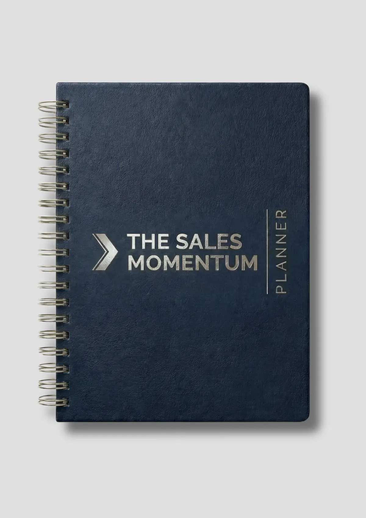 Monthly Mindfulness Planner in cream with moon and stars gold foil