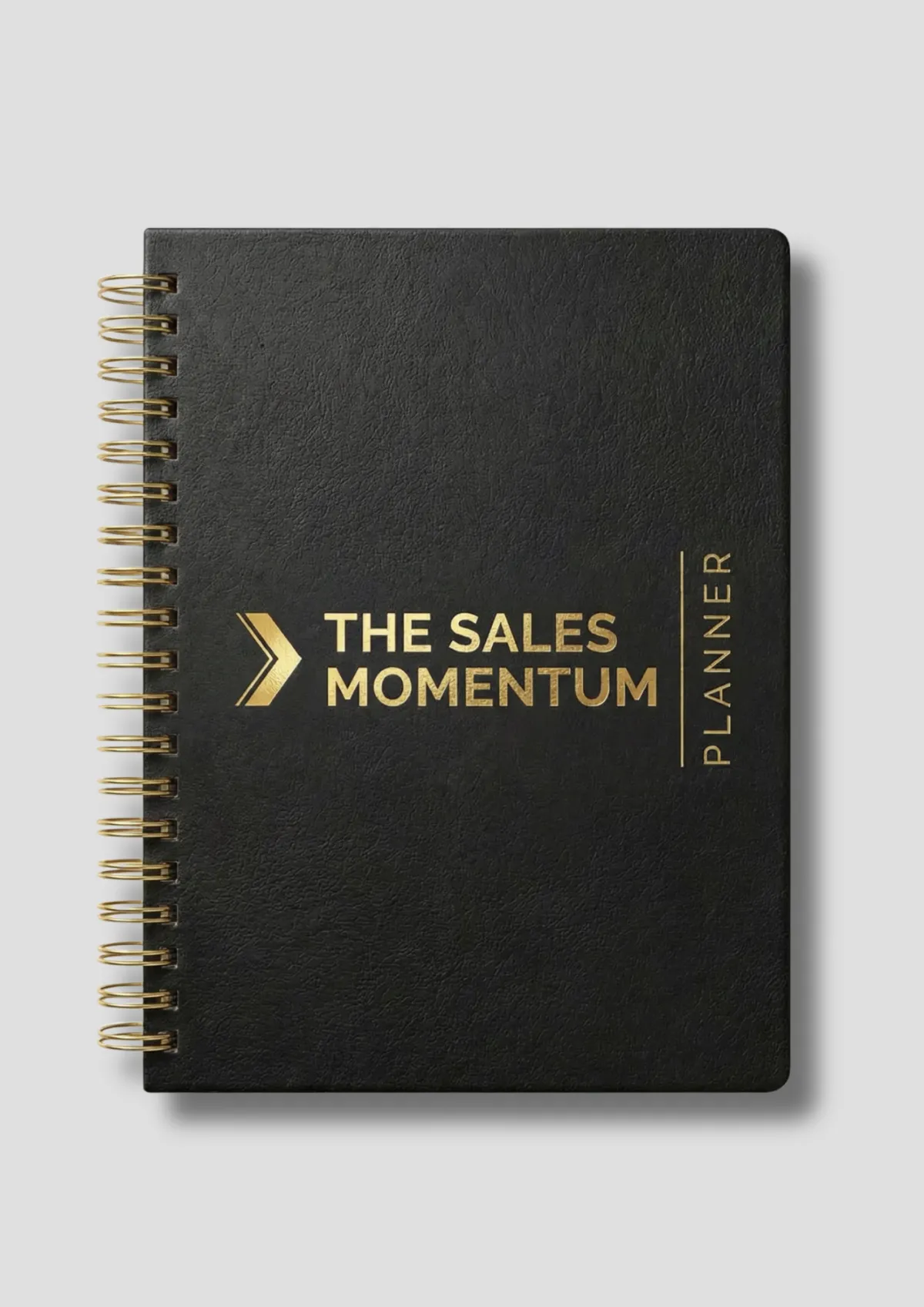 Weekly Wellness Planner in sage green with floral gold foil