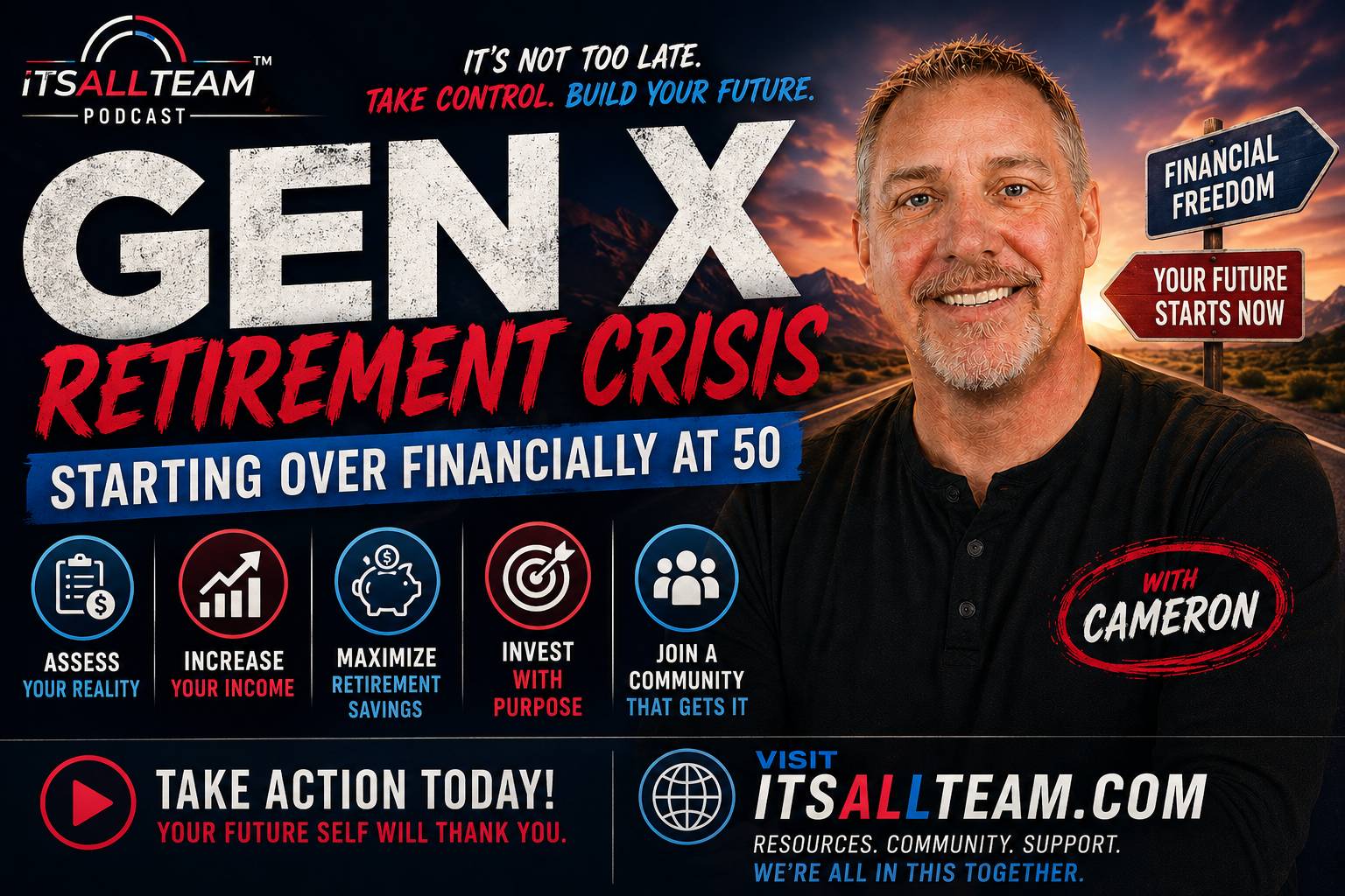 Gen X Retirement Crisis: Starting Over Financially at 50