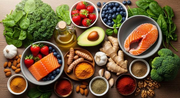 10 alimentos antiinflamatorios para sentirte mejor cada día