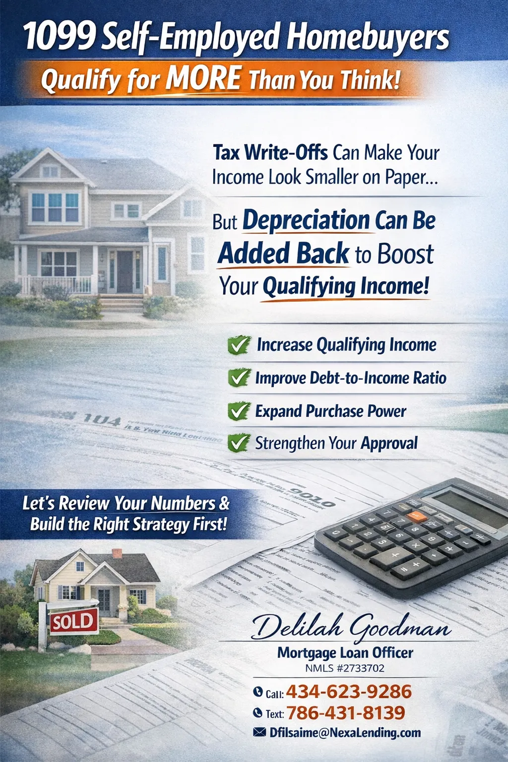 Mortgage Tips for 1099 Self Employed Homebuyers