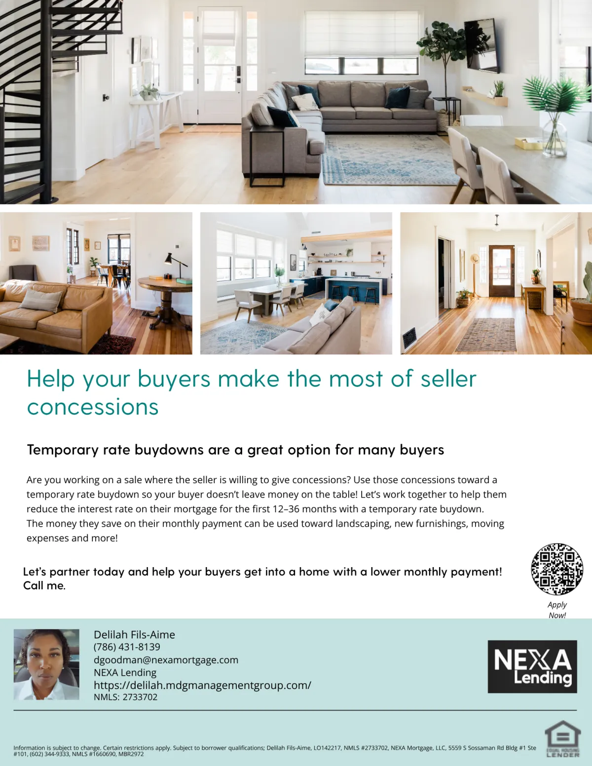 Seller Concessions & Temporary Rate Buydowns: A Smart Strategy for Today's Homebuyers