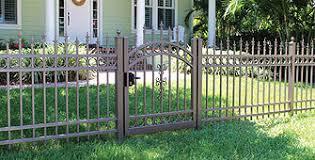 Aluminum residential fence