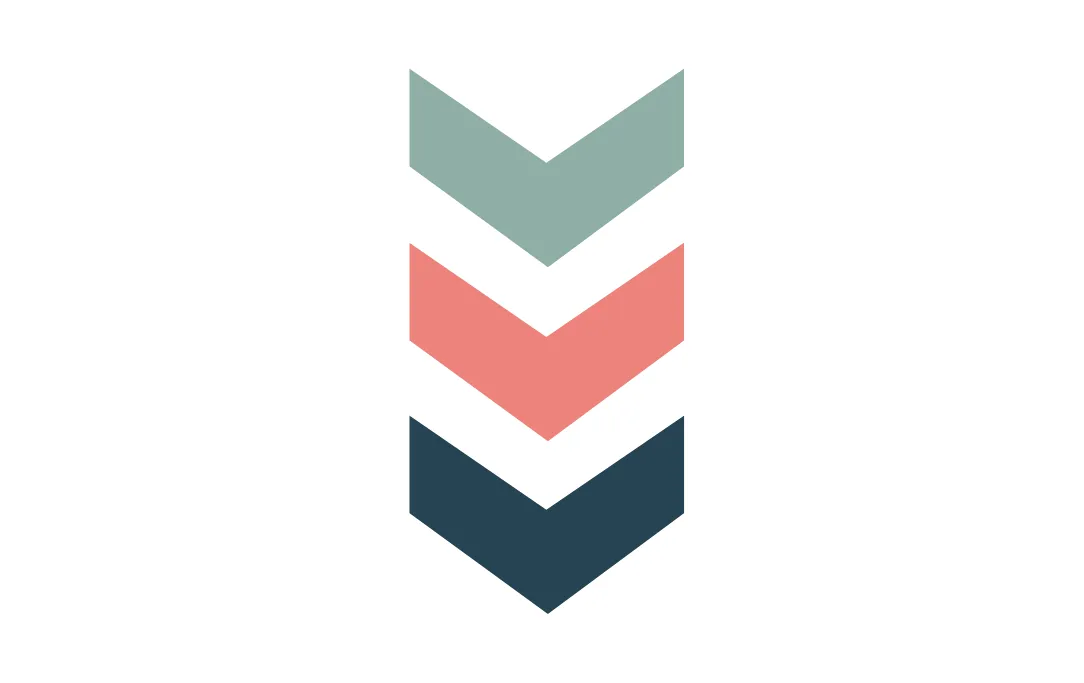 navy, salmon, sage chevron, stress relief kit for teachers