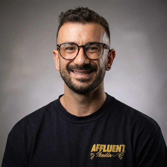 Frankie, founder and CEO of Affluent Media