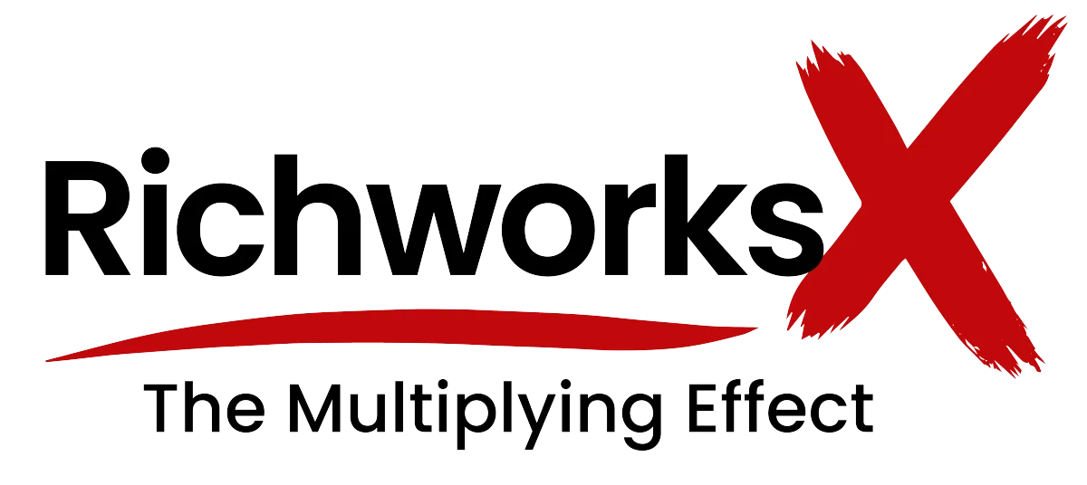 A hand drawing a clear, upward-trending roadmap on a glass board, with business icons and arrows. The background shows a blurred office, emphasizing the focus on the roadmap. The image conveys strategic planning and forward movement.