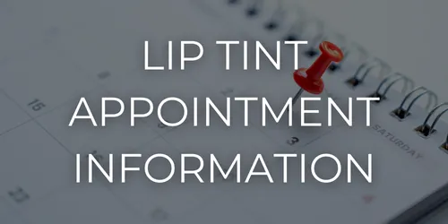 PMU Lip Tint Lip Blush Appointment Information button