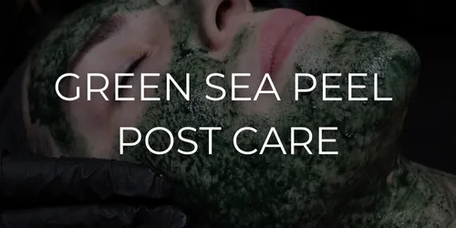 KRX Green Sea Peel facial being applied at Bowerman Artistry, Elkhart, Indiana