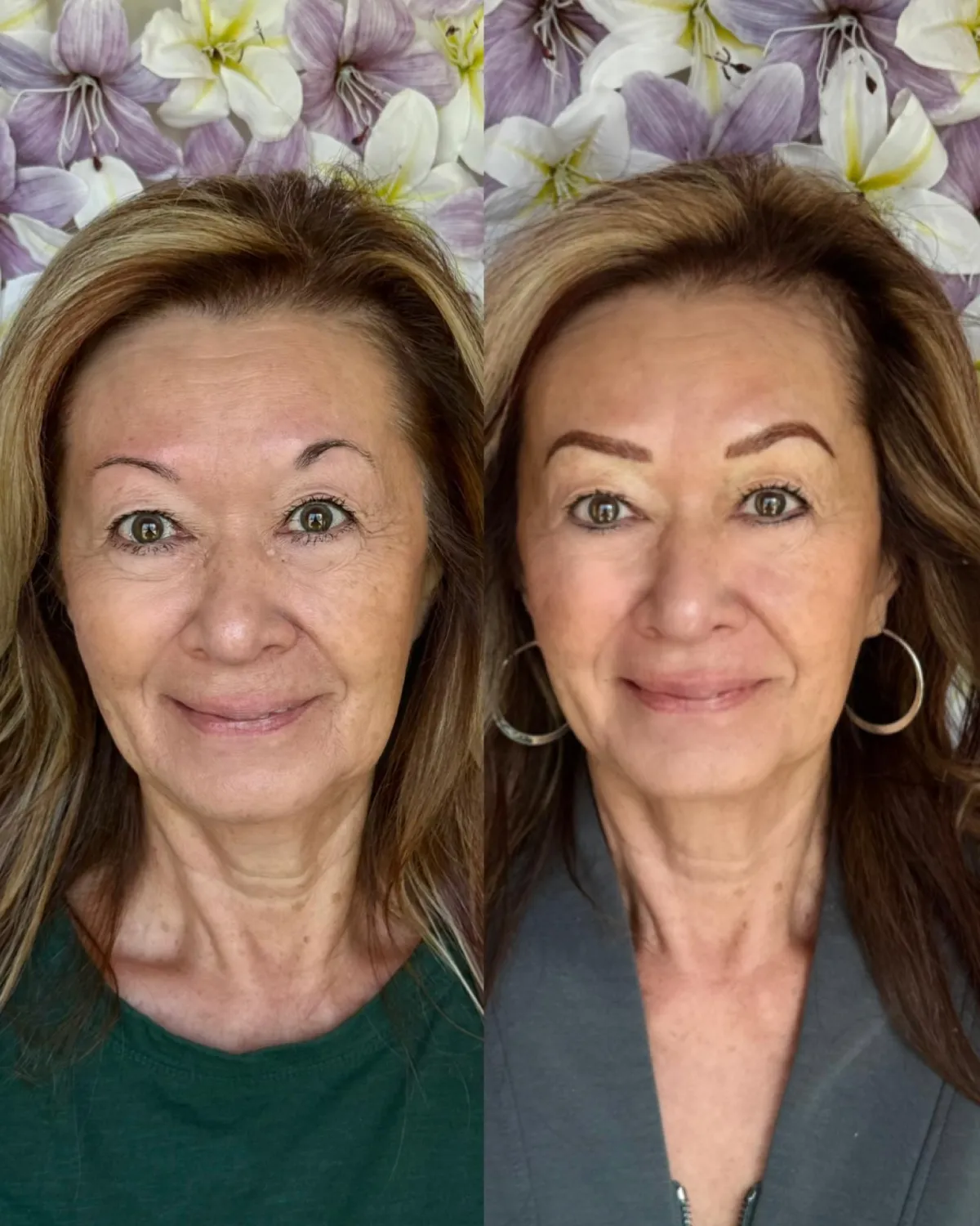 Mature women with Nano Brows in south jordan