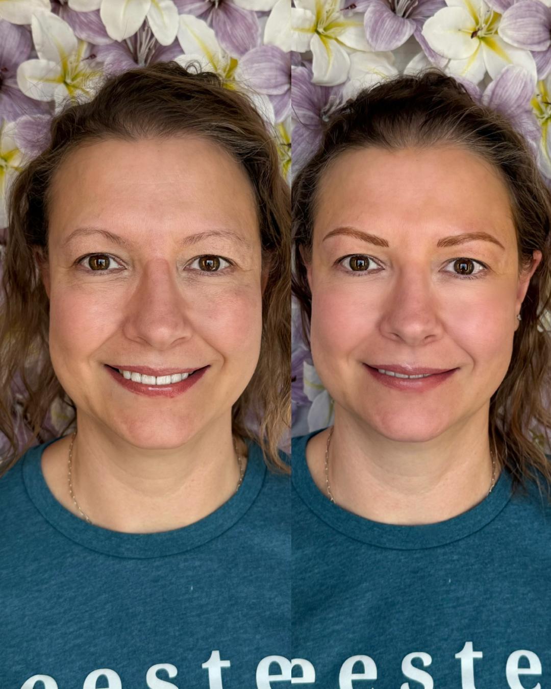 South Jordan Utah nano brows hair like strokes