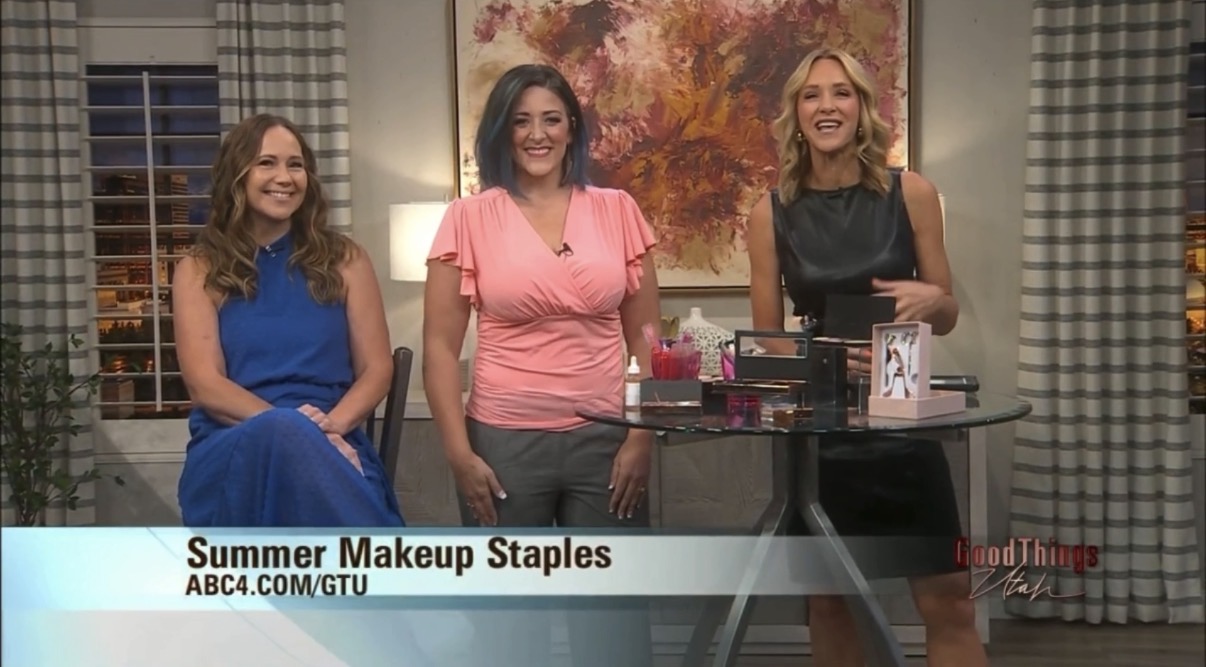 Celebrity Bridal hair and makeup taught by Angela on Good things Utah