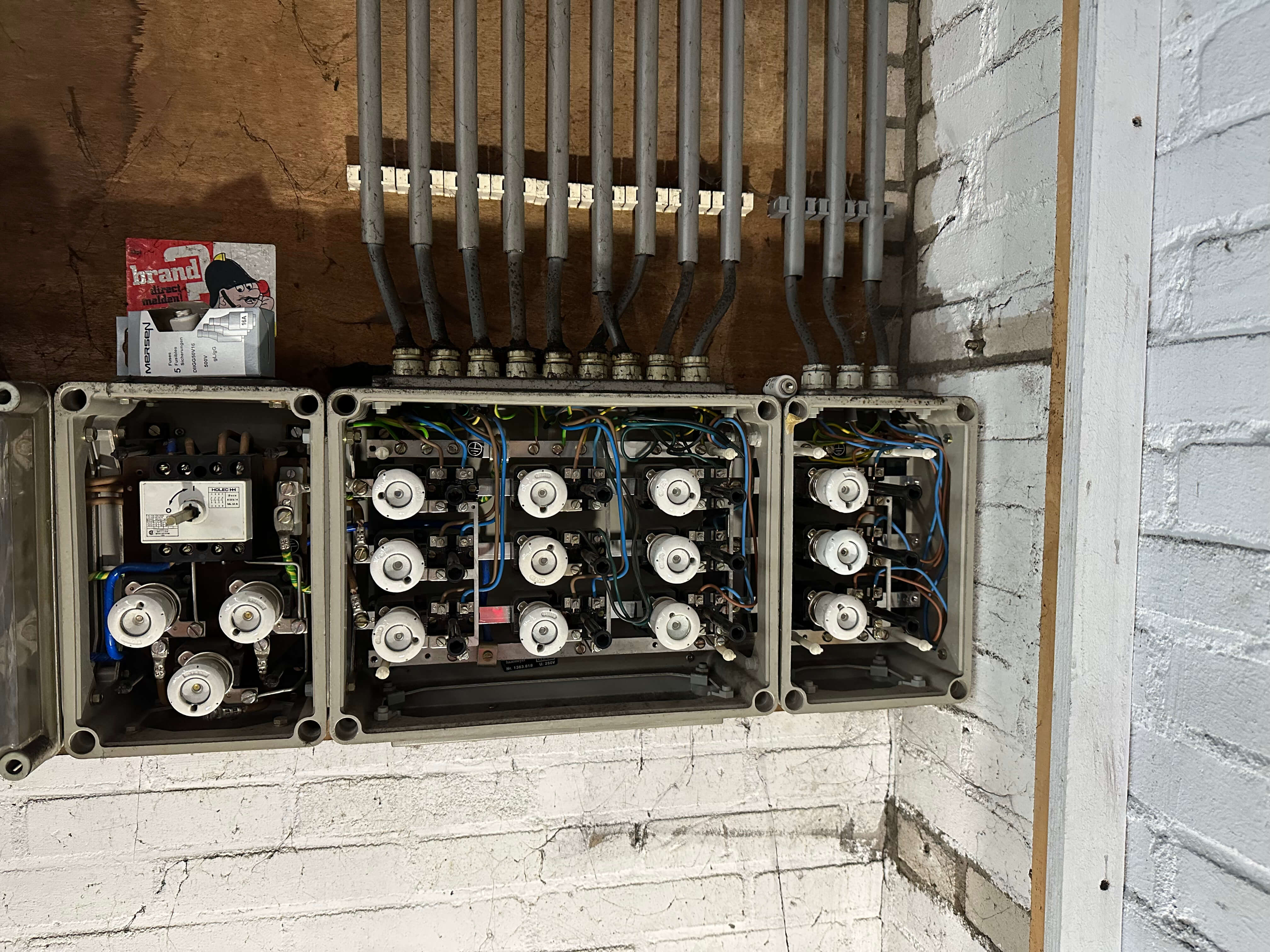 Een oude stoppenkast