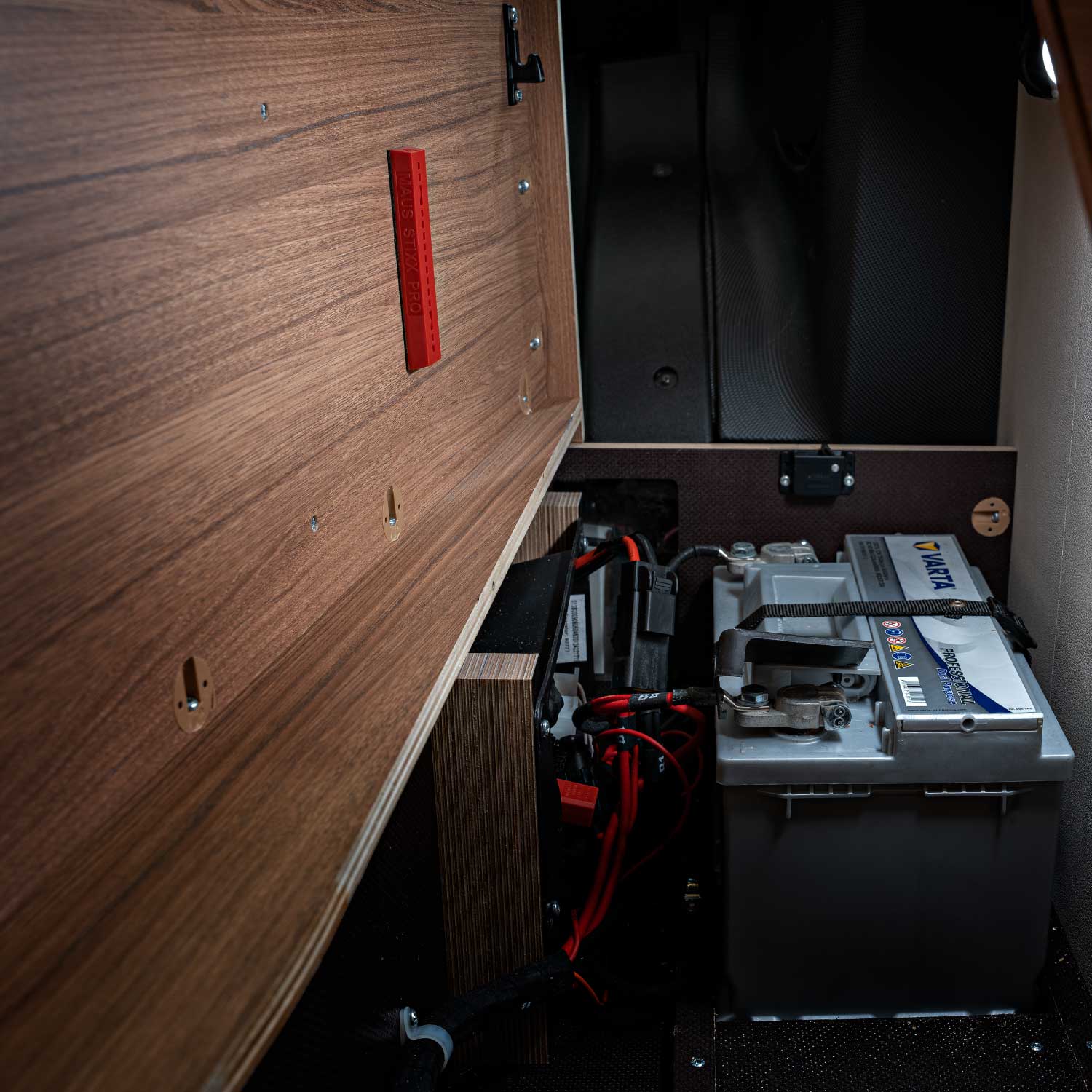 Maus Stixx Pro V1 geïnstalleerd