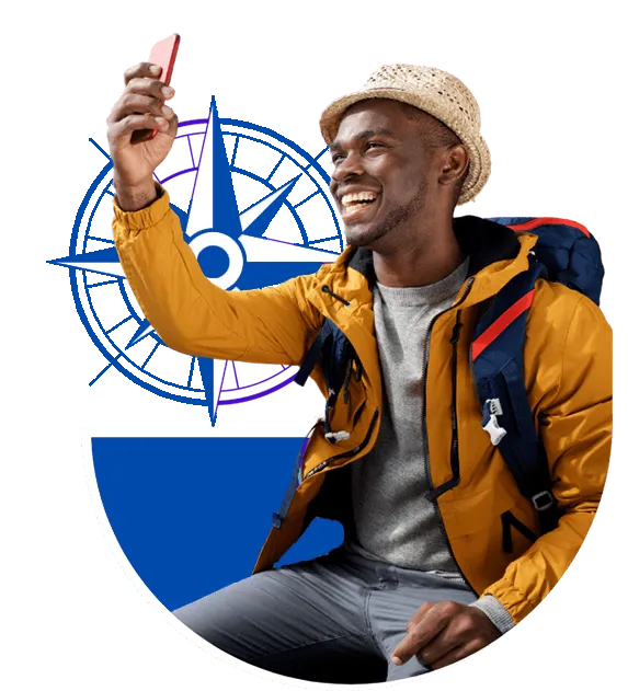 person responding to an Airbnb guest inquiry on a laptop, with a clean and well-maintained property in the background.