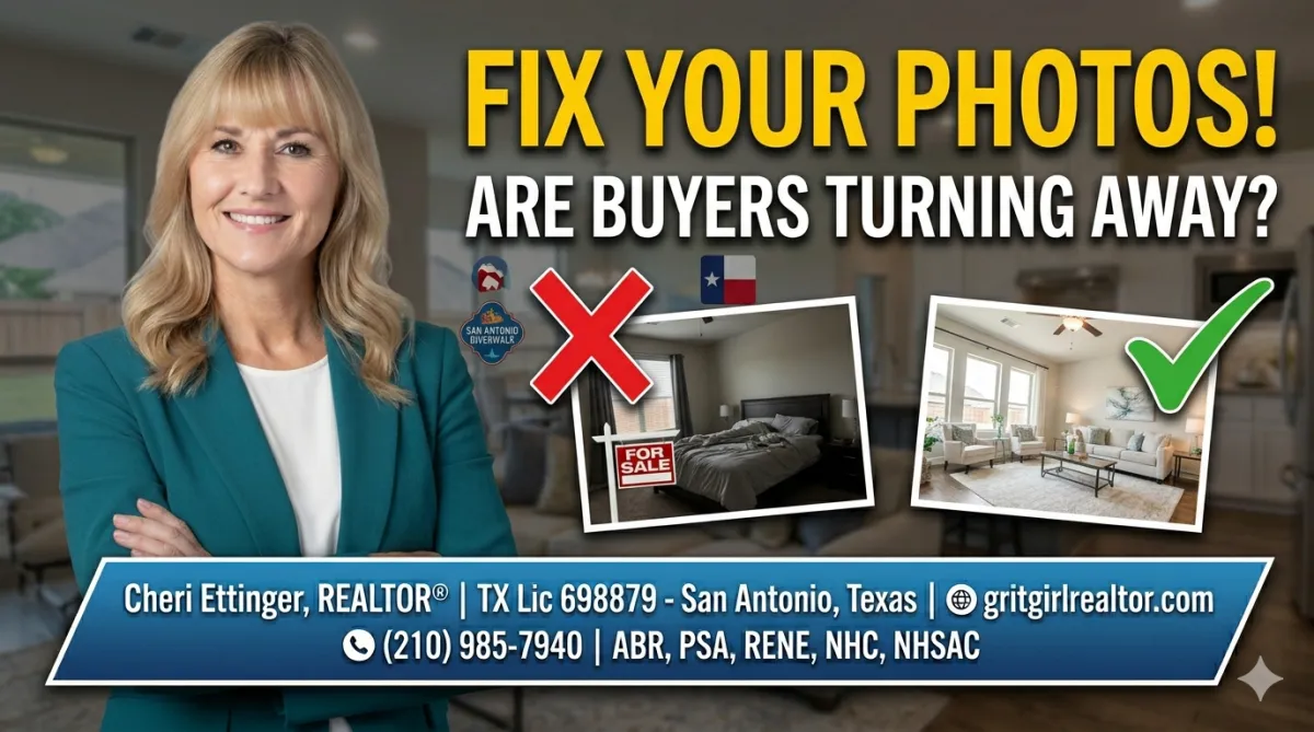 Embarrassing Signs Your Listing Photos Are Turning Buyers Away in San Antonio (And How to Fix Them Fast)