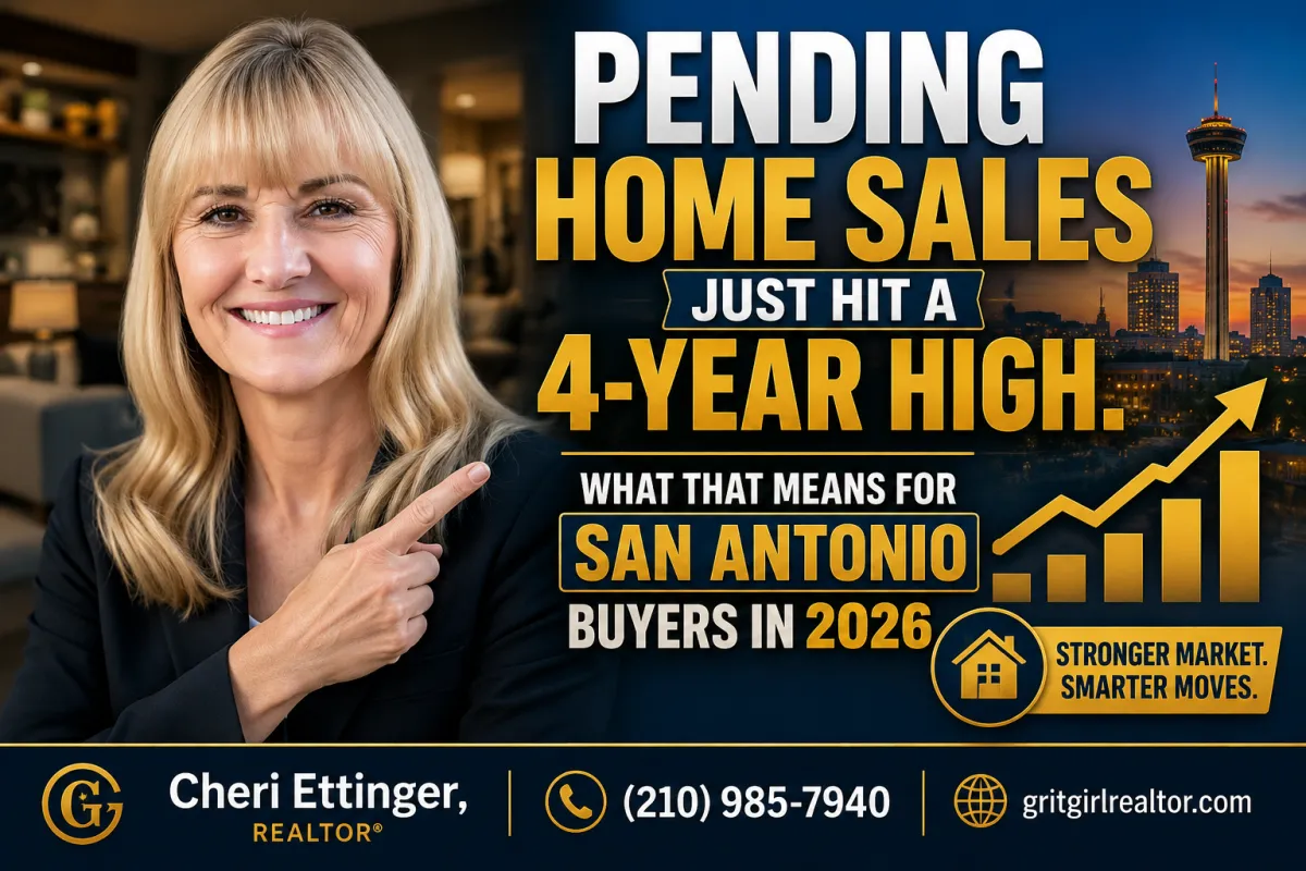 Pending Home Sales Just Hit a 4-Year High. What That Means for San Antonio Buyers in 2026