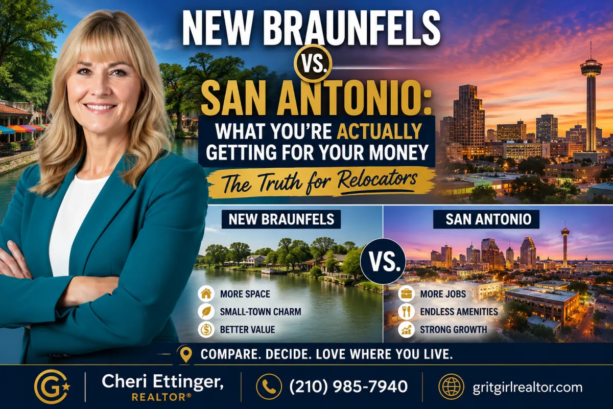 New Braunfels vs. San Antonio: What You're Actually Getting for Your Money