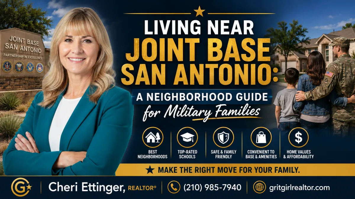 Living Near Joint Base San Antonio: A Neighborhood Guide for Military Families