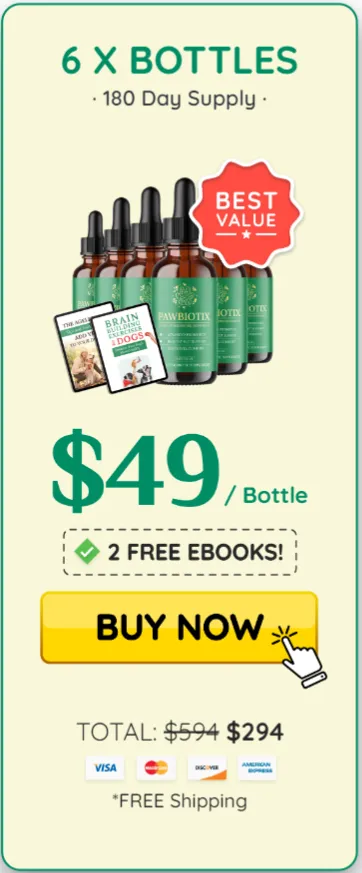 Pawbiotix $49/bottle