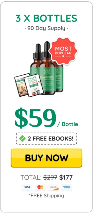 Pawbiotix $59/bottle