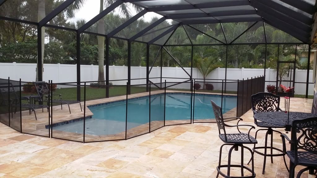 Pool Cage Repair & Rescreen in 
