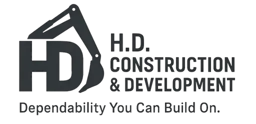 HD Construction and Development Logo