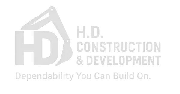 HD Construction and Development Logo Alternative