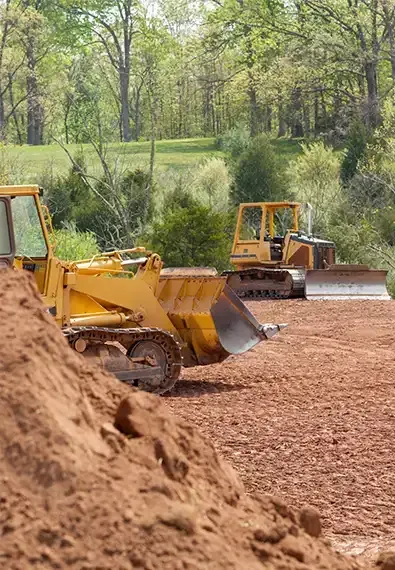 Excavation & Land Clearing service offered in HD Construction and Development