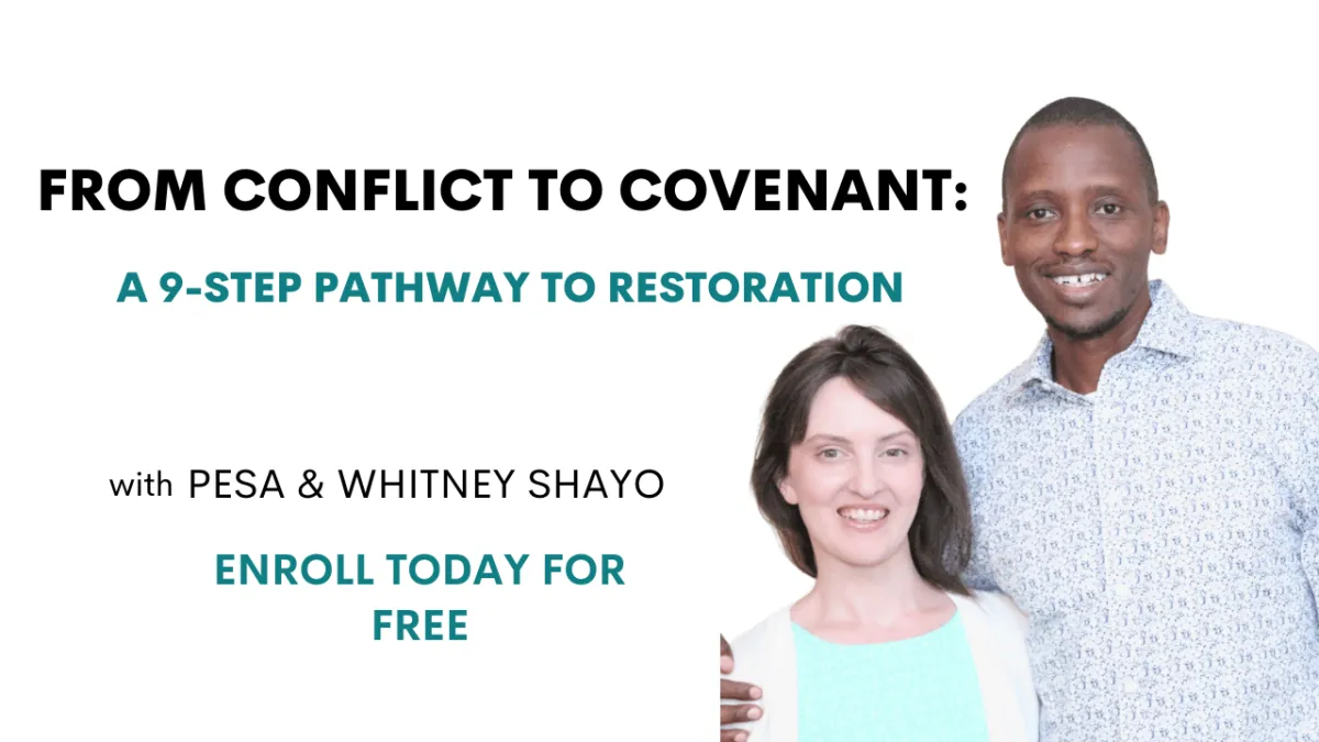 Free Training: From Conflict to Covenant: 