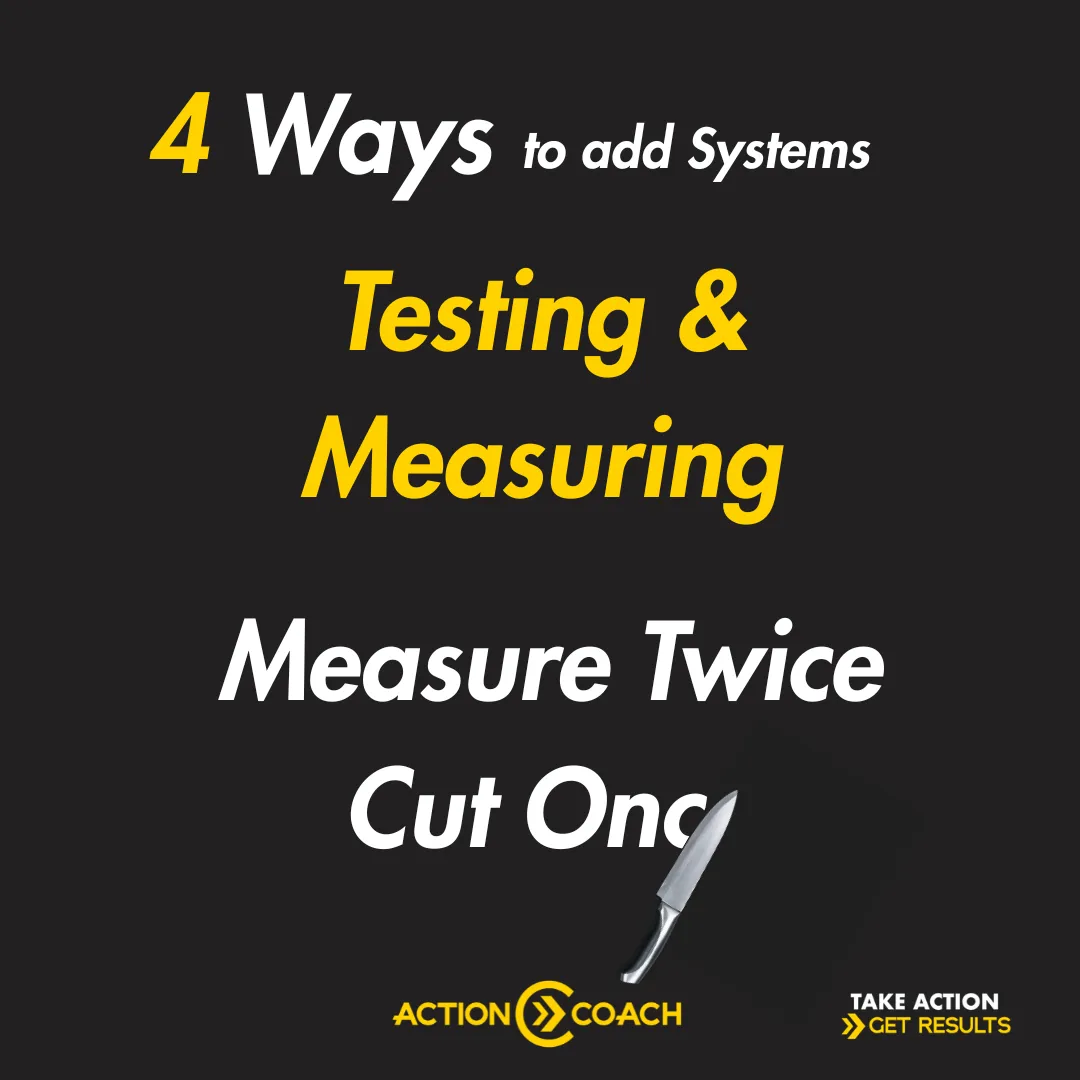 Measure Twice & Cut Once