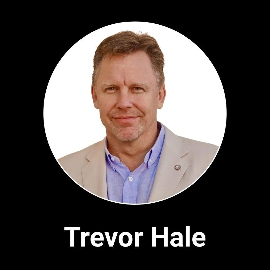 Professional headshot of Newmanity Global Associate Team member, Trevor Hale, in business attire, representing the company’s leadership and global collaboration