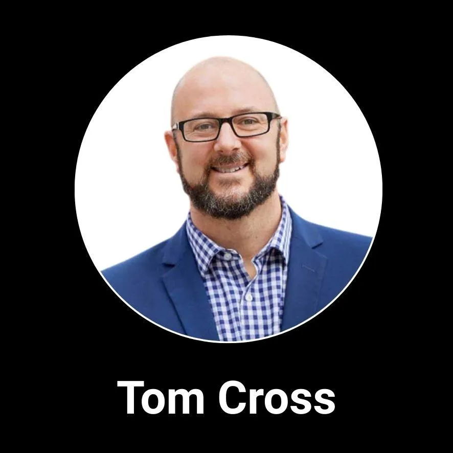 Professional headshot of Newmanity Global Associate Team member, Tom Cross, in business attire, representing the company’s leadership and global collaboration