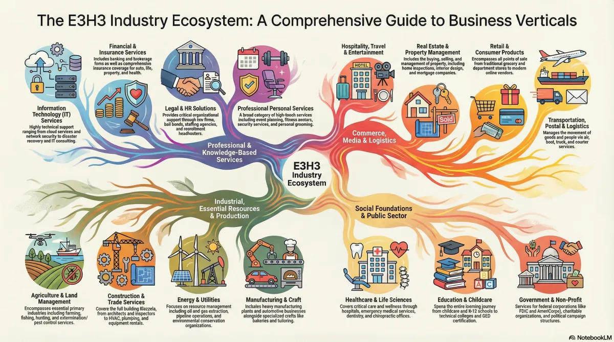 E3H3 Supported Industries