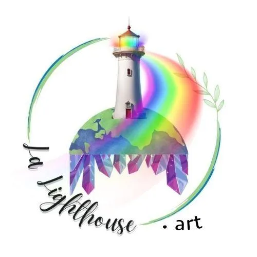 La Shiny  Lighthouse  Logo