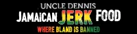 Uncle Dennis Jamaican Jerk Food Header Logo