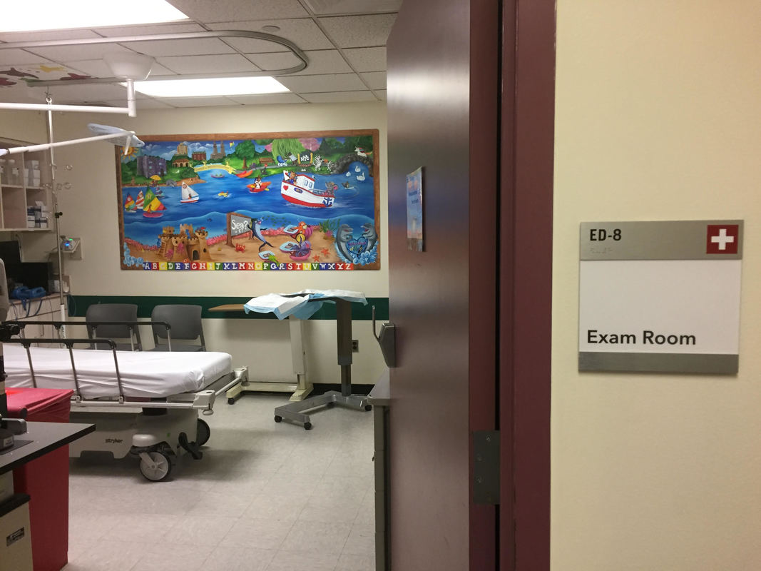 Painting for a Purpose at Bellevue Hospital Pediatric Emergency