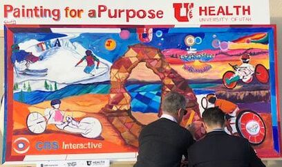 Painting for a Purpose at Salt Lake Utah