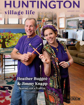 Artist Founder and CEO Heather Buggee and Volunteer Consigliere Jimmy Knapp