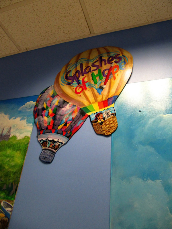 Splashes of Hope Physical Space project murals