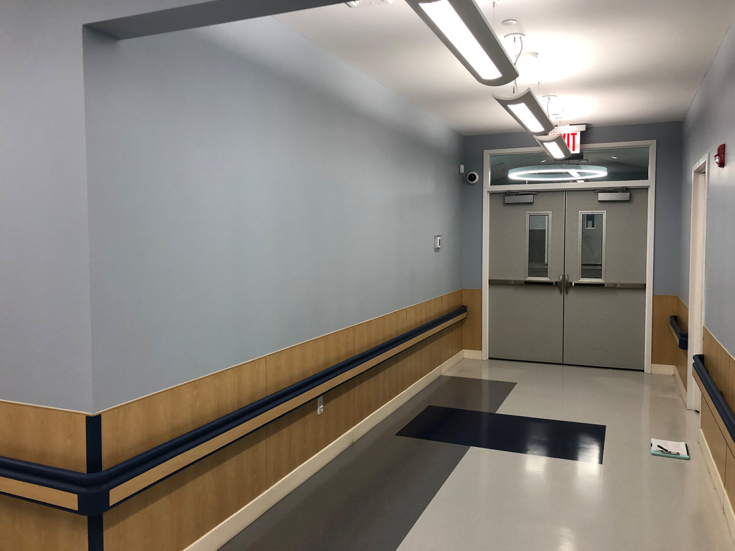 Wall for mural painting